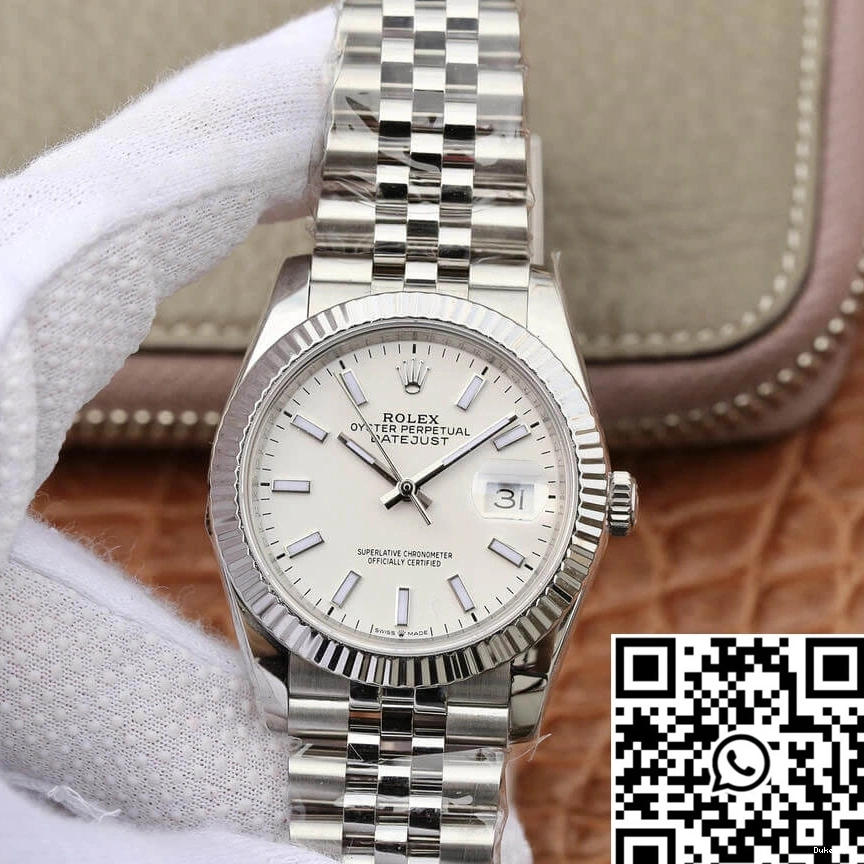 GM Factory Stainless Datejust 36MM Steel Rolex 0727